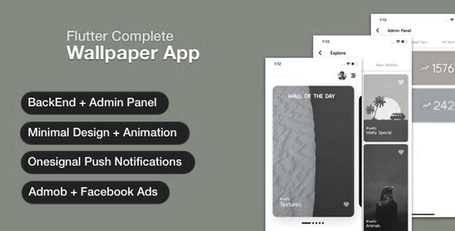 Full Source code Wallpaper App - Flutter based